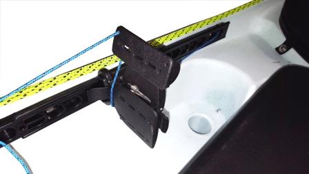 How To Set Up Rudder Toe Tabs On New Kayak 5 Toe Tab 4 Cut 1