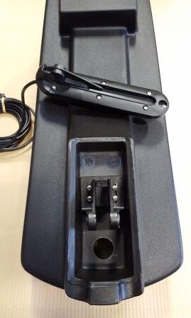 How To Fit Your Fish Finder - Totalscan Transducer To Reload Or Gt Tackle Pod 4 Totalscan Bracket Fitted Web Rotated