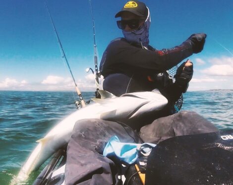 Fish On Board Over Side